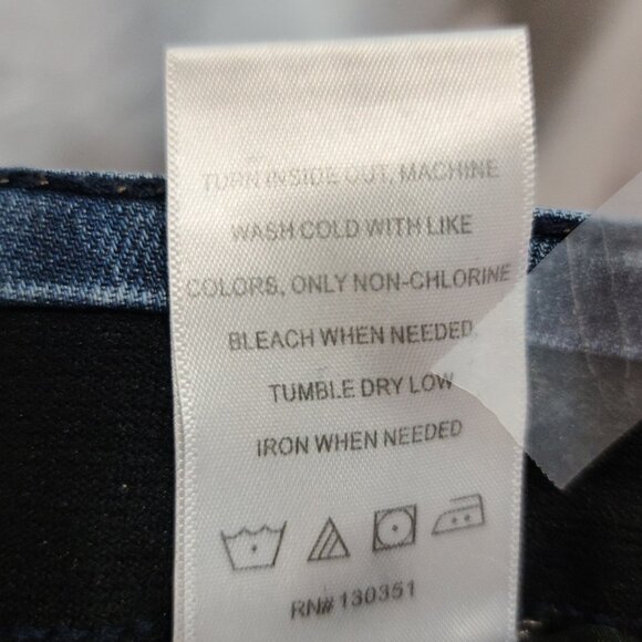 Lincoln Outfitters Ladies Dark Blue Denim Jeans, size 12, tapered legs, "2PAIRS" - Picture 9 of 16